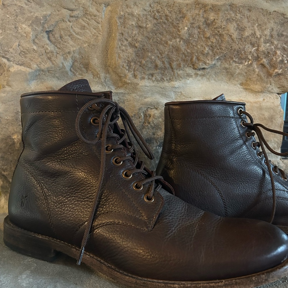 FRYE Tyler Leather Lace Boot
